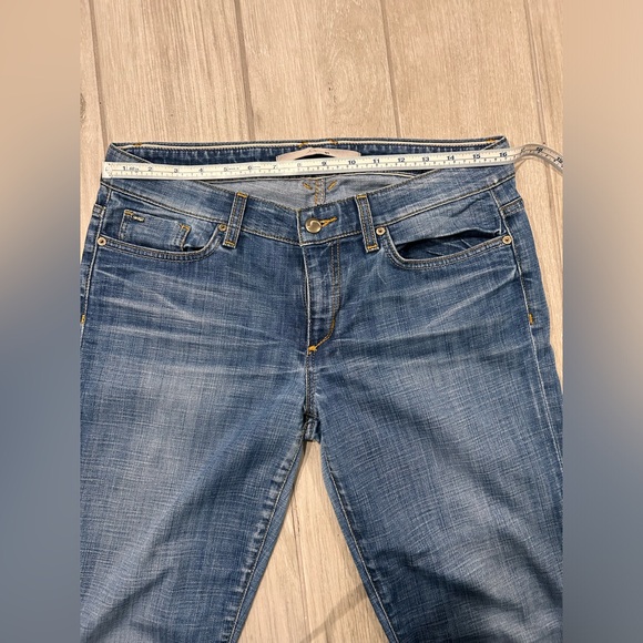 Joes Jeans straight cuffed cropped capri jeans in Candice wash size 30 - Picture 2 of 8